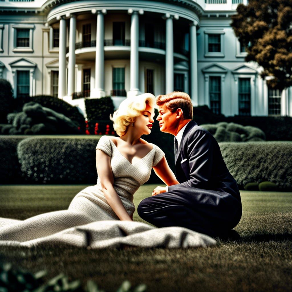 Marilyn and JFK: Hyperrealistic Romance in White House