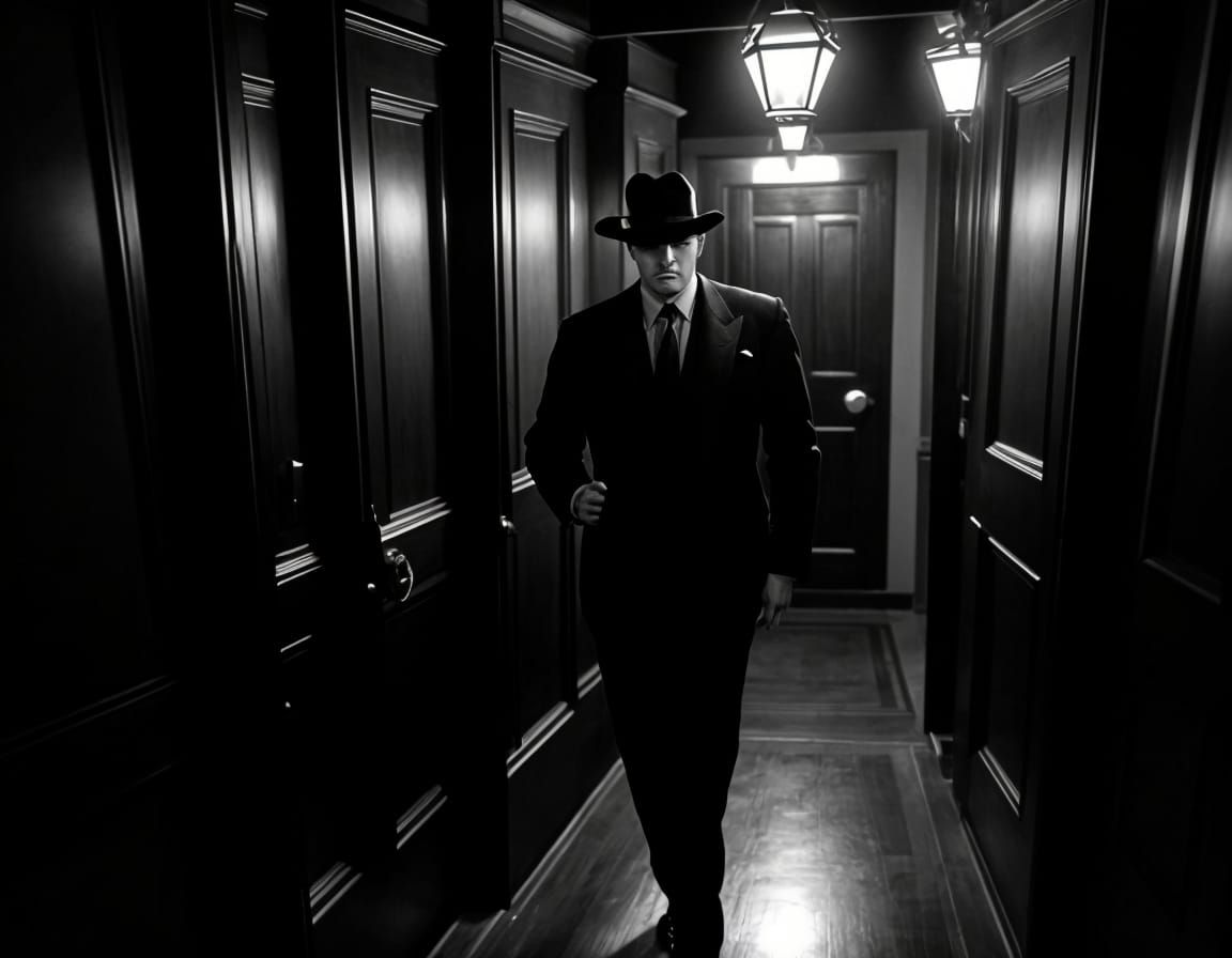 It's roaring behind one of these doors  - I'm sure of it