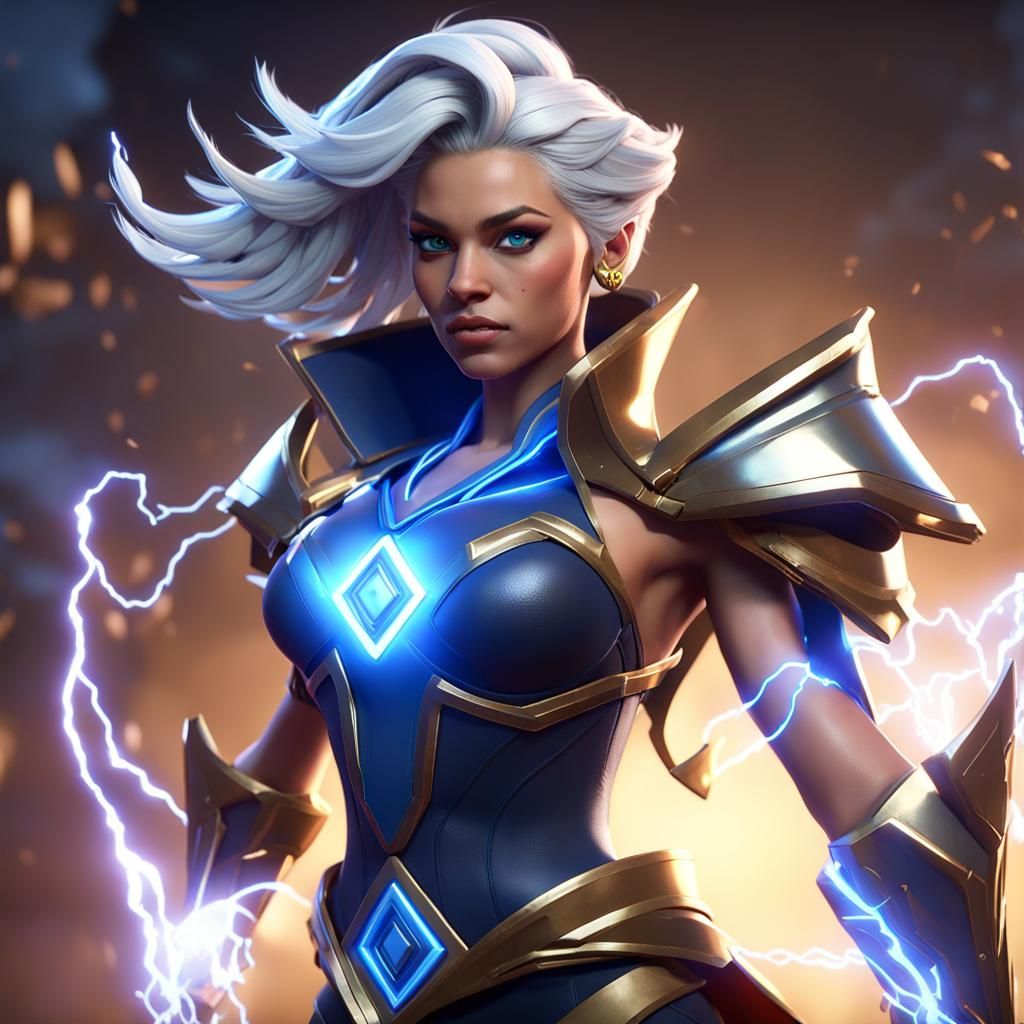 Eudora as Storm: Mobile Legends Meets X-Men