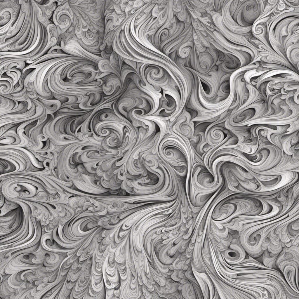 Stylized Woman Appears in Psychedelic Forest