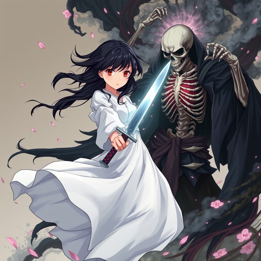 Girl Confronts Death with Determined Resolve