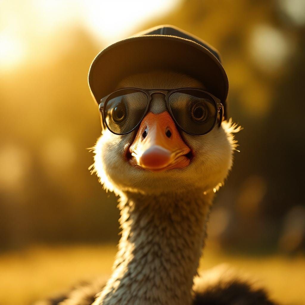 Kevin the Goose: Cinematic Film Still