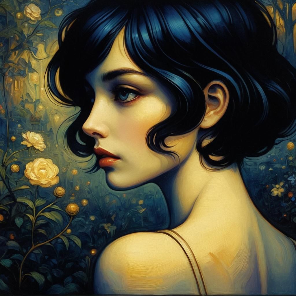 Abstract Dreamscape Generated by AI