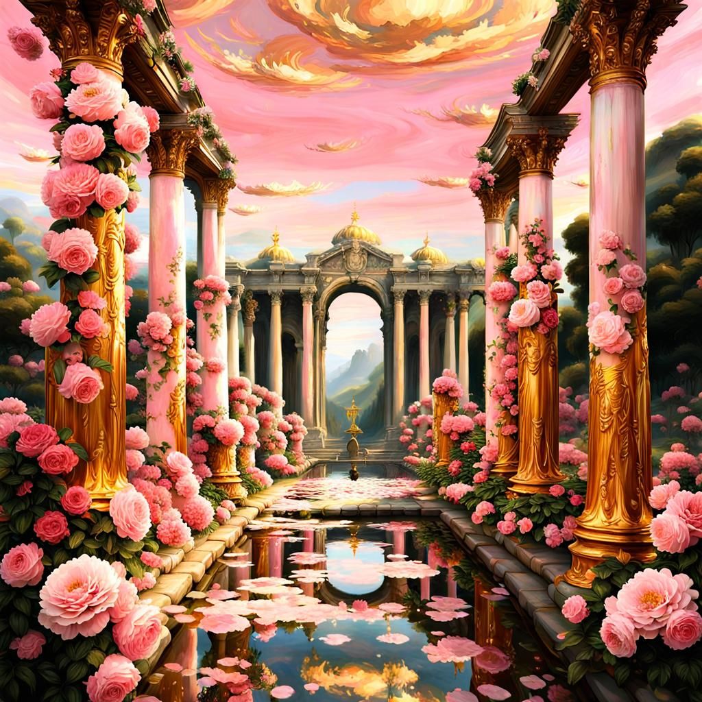 A DIVINE GARDEN/ SECONDE LOVEABLE ❤️ CREATION 😆 A BIT OF RO...