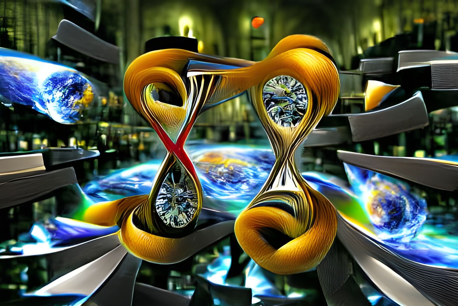 Abstract Infinity: A Complex World of Time