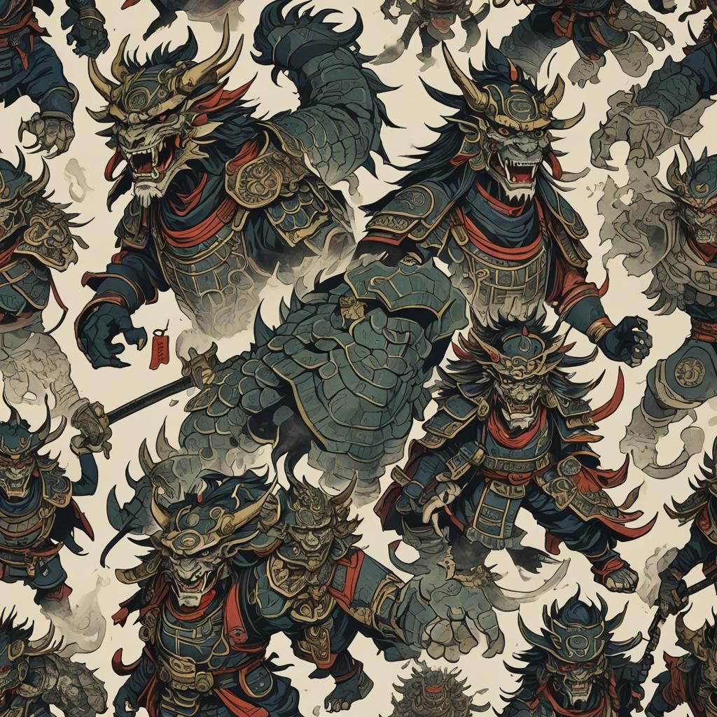AI Generated Samurai Image