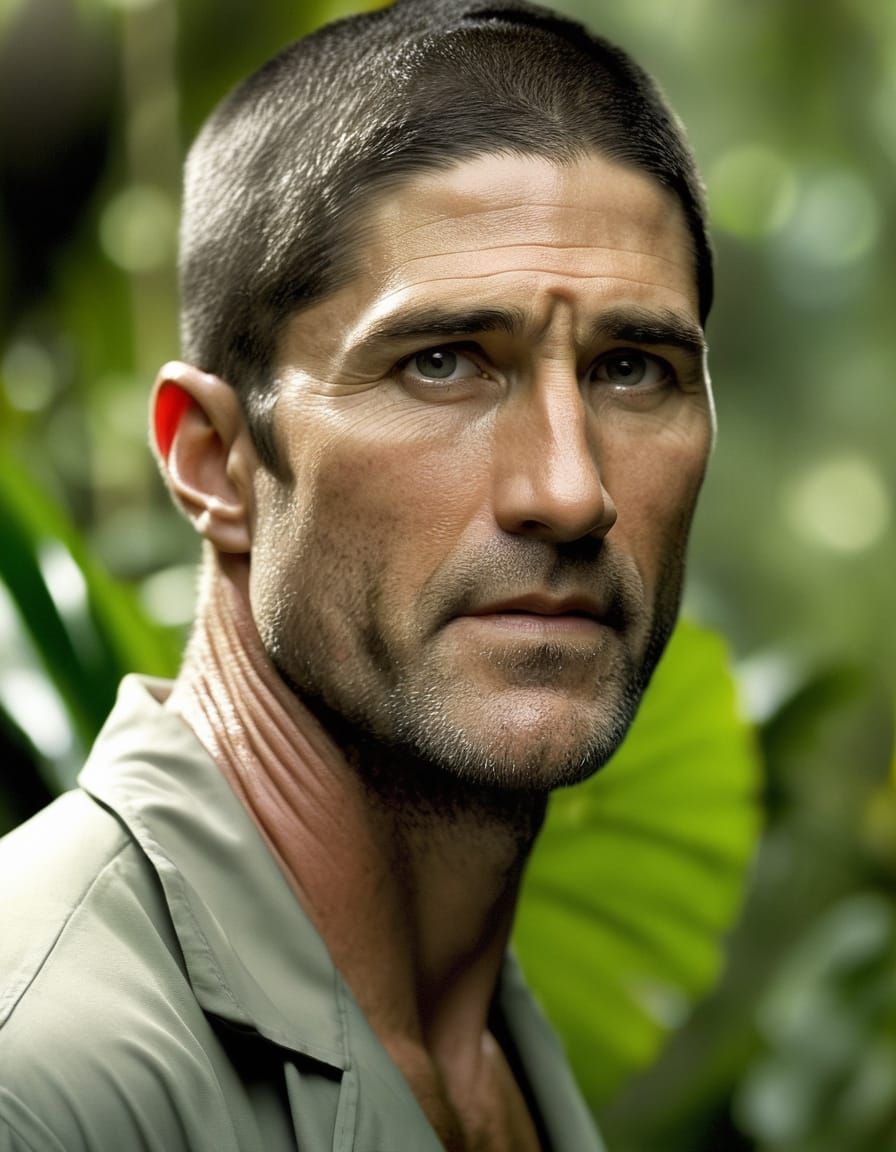Jack Shephard in Island Jungle
