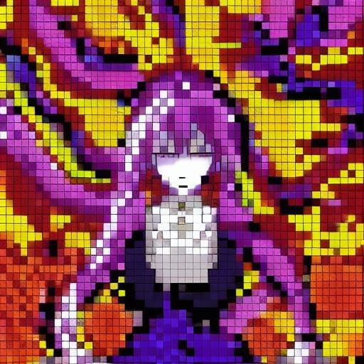 Anime Style Pixel Art