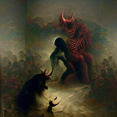 Horror Battle: Demon Versus Human