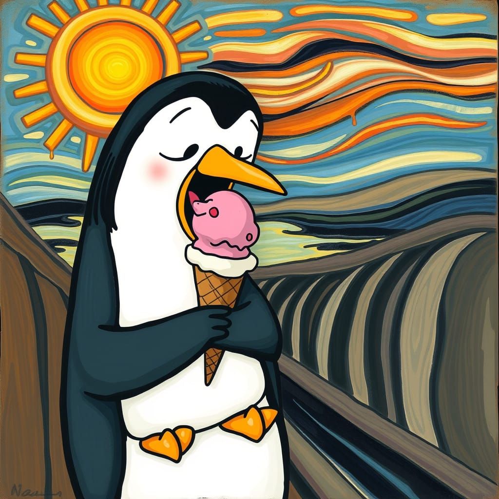 The Scream by Edvard Munch