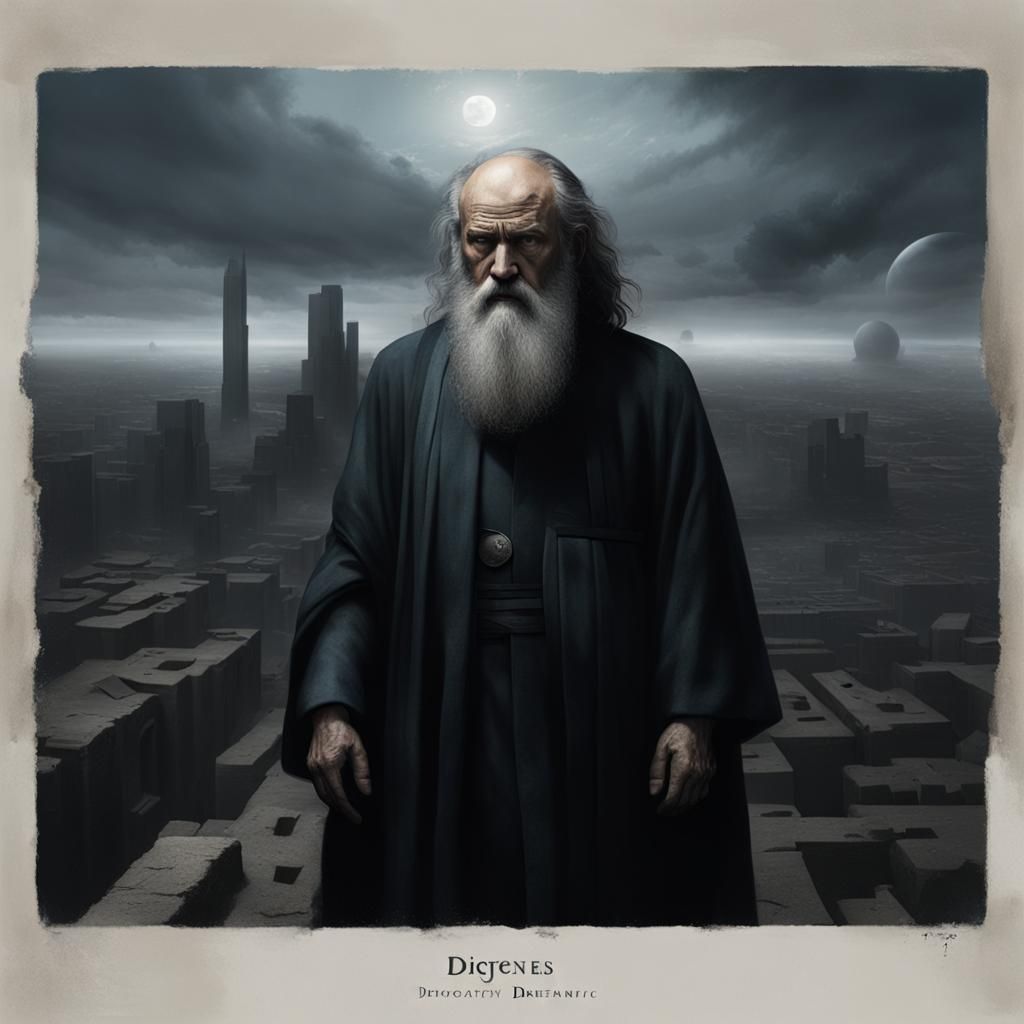 Dystopian Dreamscape: A Dramatic and Dynamic Vision