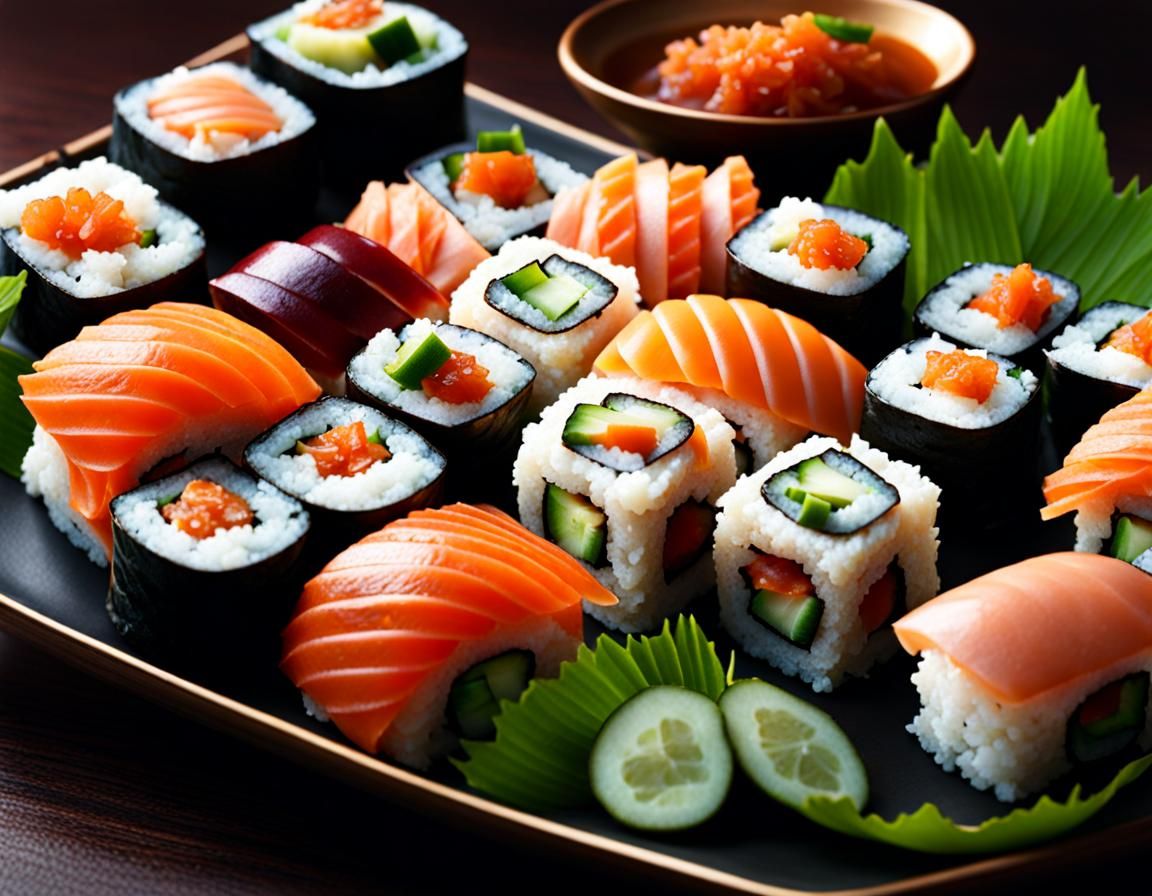 Delicious Sushi Wasen in Epic Detail