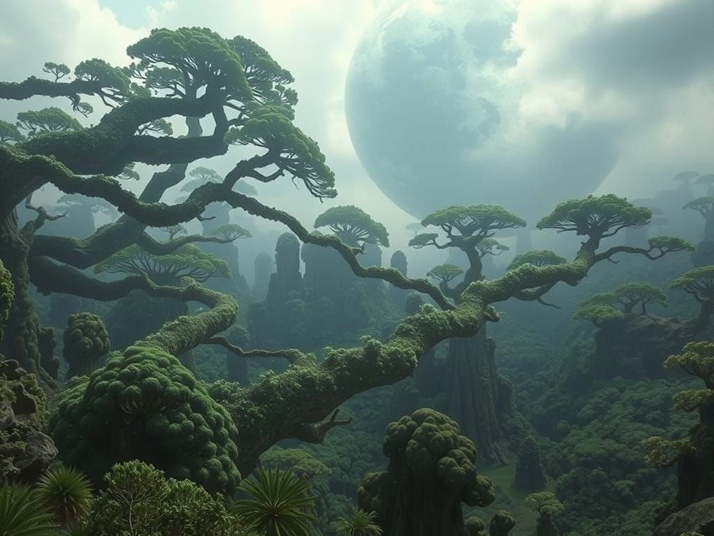 A lush realm, pressurized and oxidized.