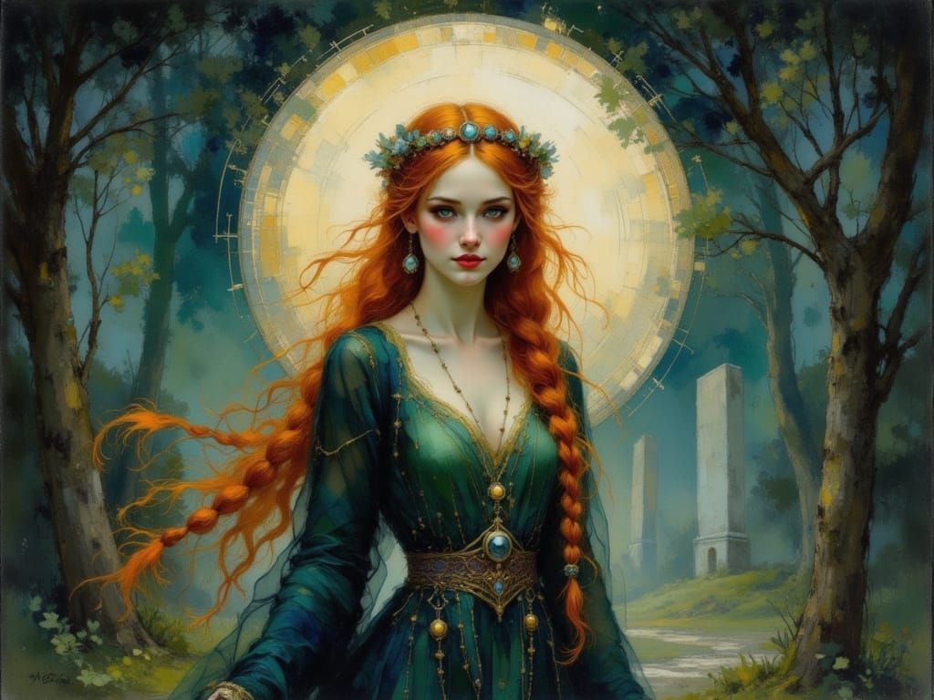 Celtic Druidess