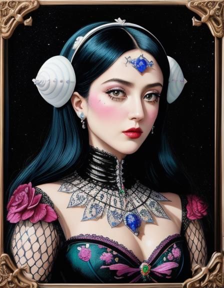 Pointillist Portrait: Poisonous Pop Culture in Porcelain