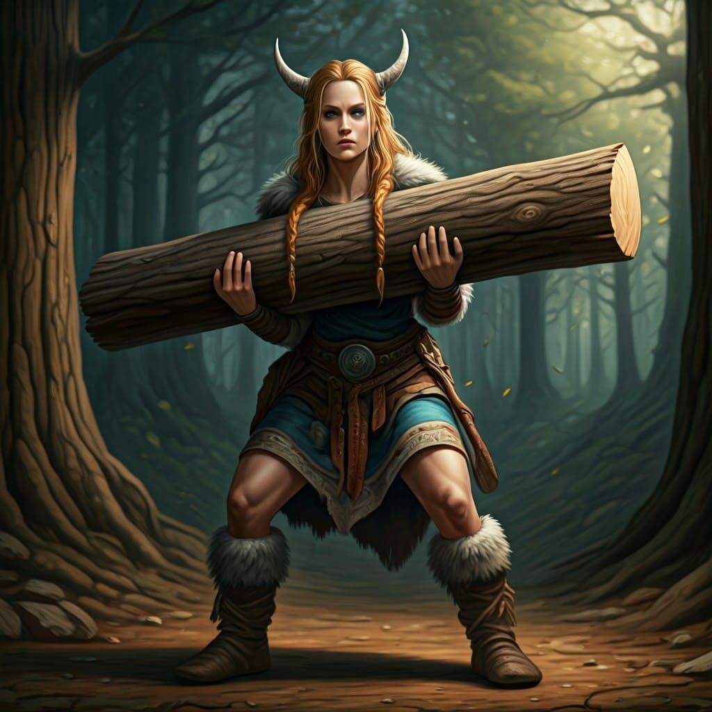 Viking Girl Exercises to Become a Mighty Warrior