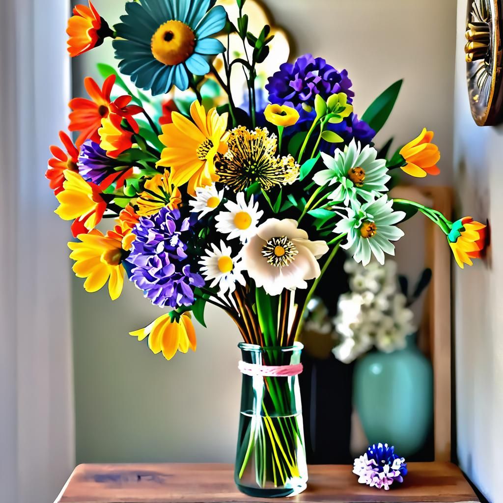 Beautiful Flowers Generated by AI