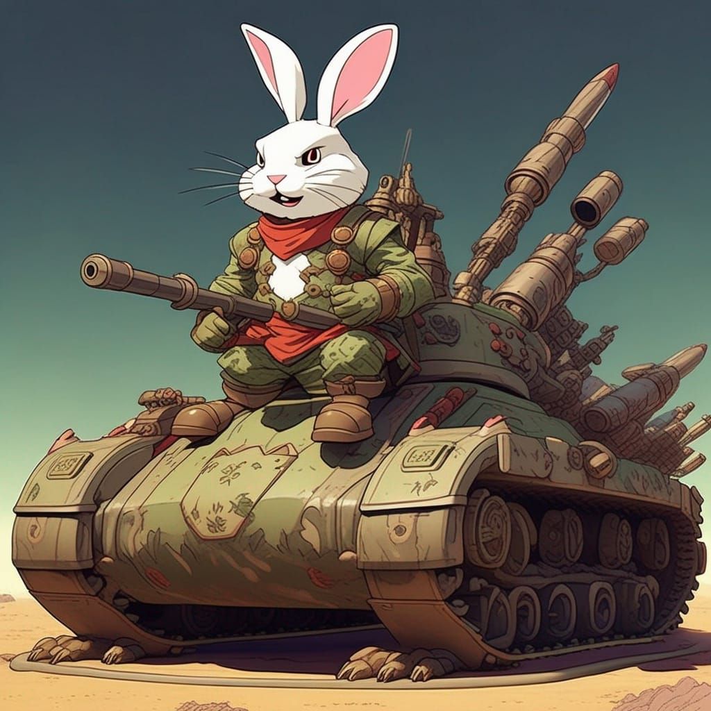 Bunny Warlord's World Domination Scheme, Ghibli-Disney Style