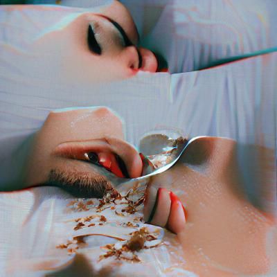 Sleepless Hunger: An Emotional Night Scene