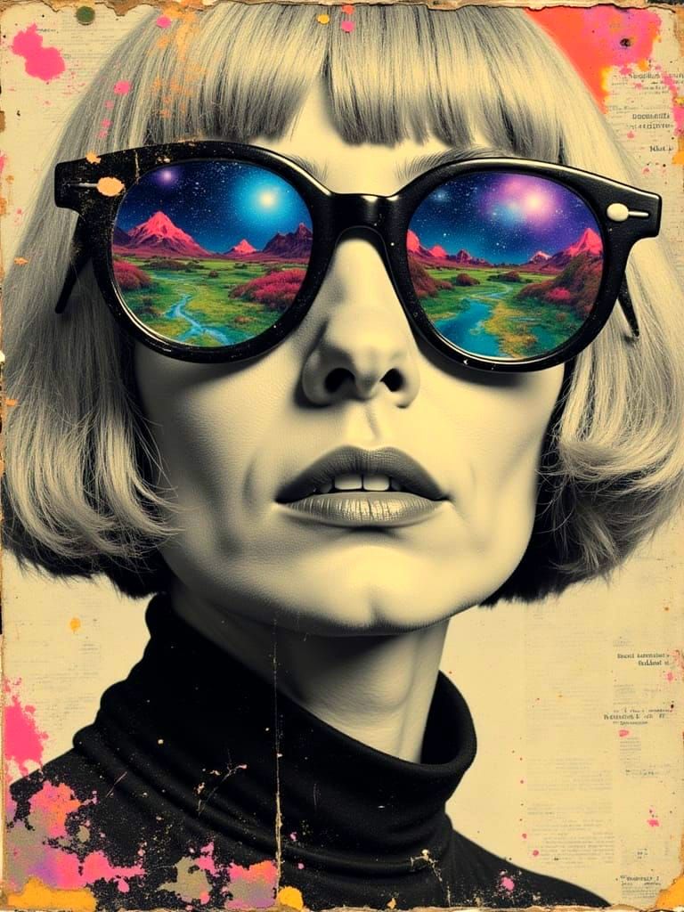 Iris Apfel's Gaze: World Reflected in Glasses, Picasso & Mod...
