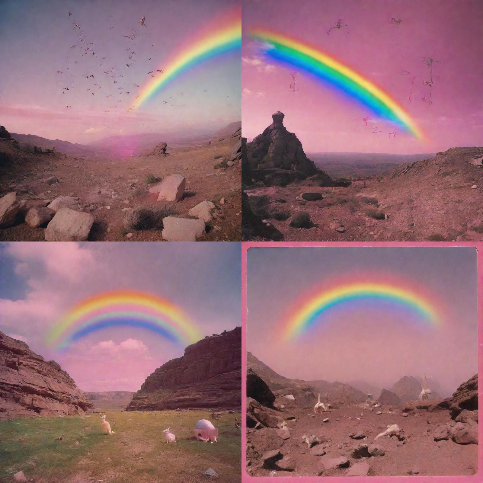 Gumby's Rainbow Swarm Over Occult Library