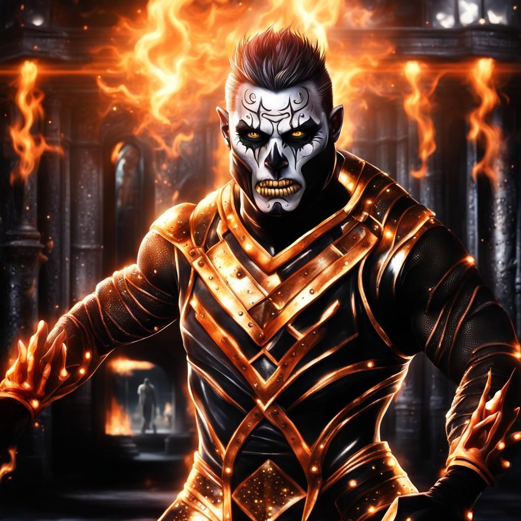 Supernatural Warrior in Haunted House, Anime Style