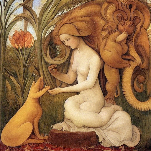 Ethereal Renaissance Portraits of Whimsical Creatures