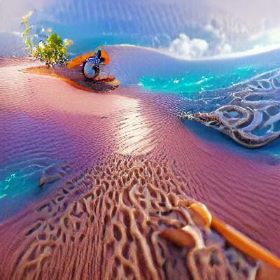 Madagascar Beach Guitar Solo: Fantasy Concept Art