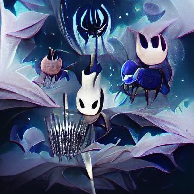 Hollow Knight Minimalist Protagonist