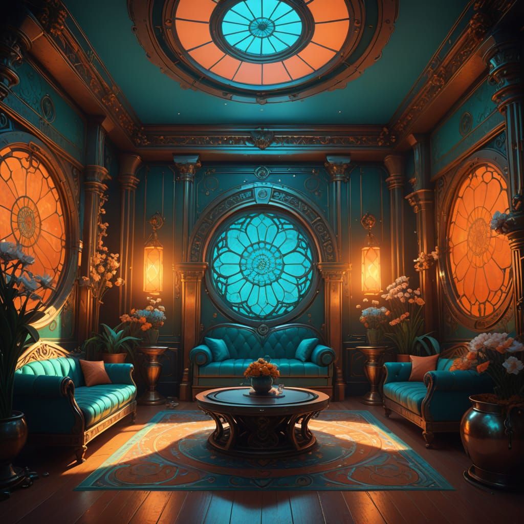 Dreaming Chamber Concept Art in Unreal Engine 5