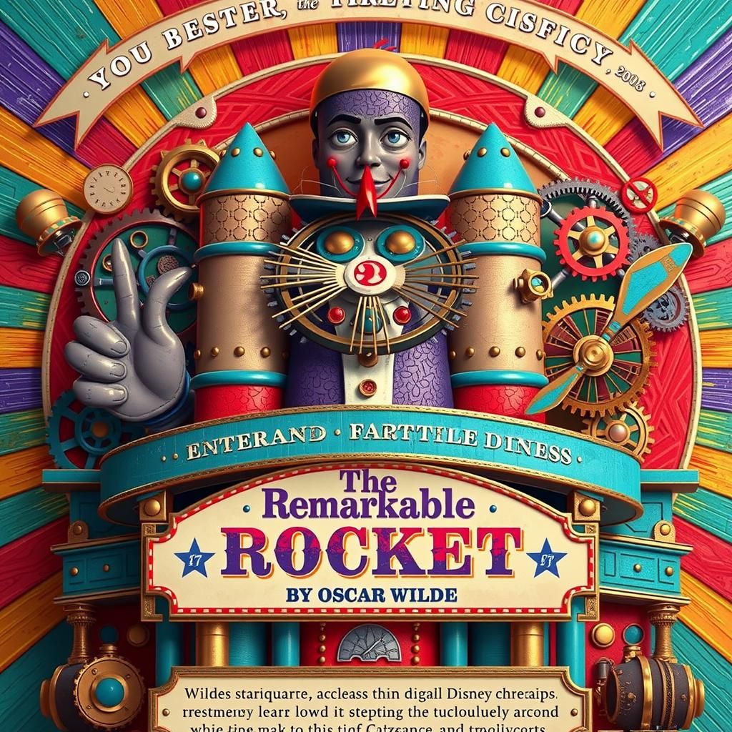 A captivating Pixar and Disney concept art rendering of an a...