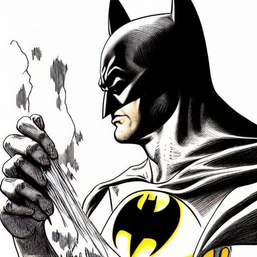 Batman Getting Rid Of Gotham's dirt