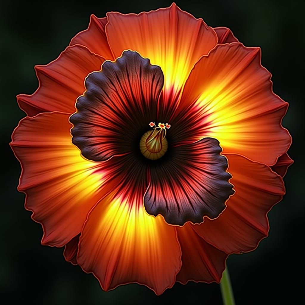 Hyperrealistic Masterpiece of Vivid Colors and Sharp Detail