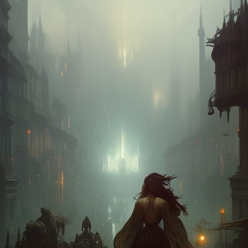 Dark Fantasy Life in Hyperdetailed 8k Resolution