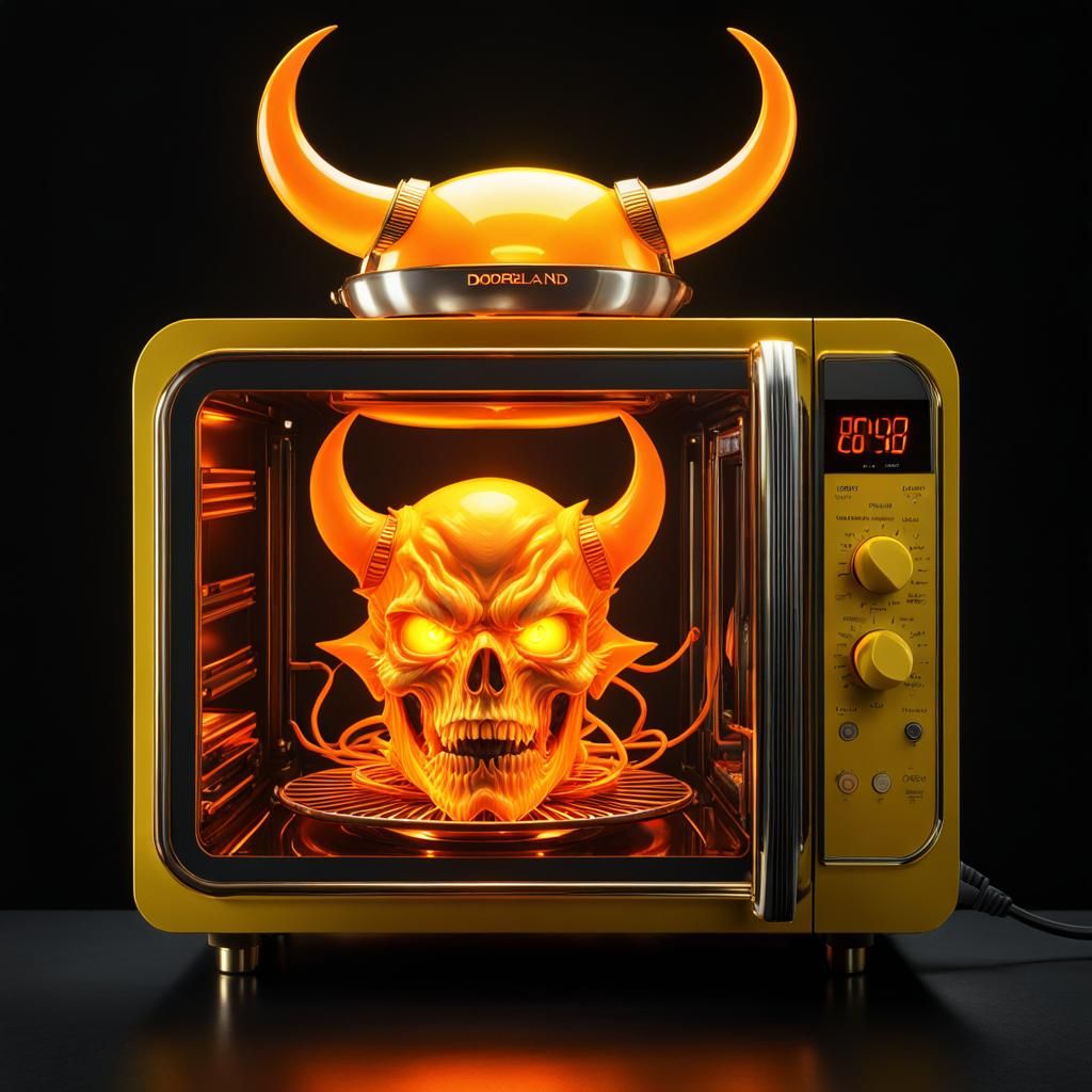 Realistic Demon Microwave Radiating Electricity