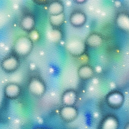 Sparkle Pearlescent Watercolor Seamless Pattern