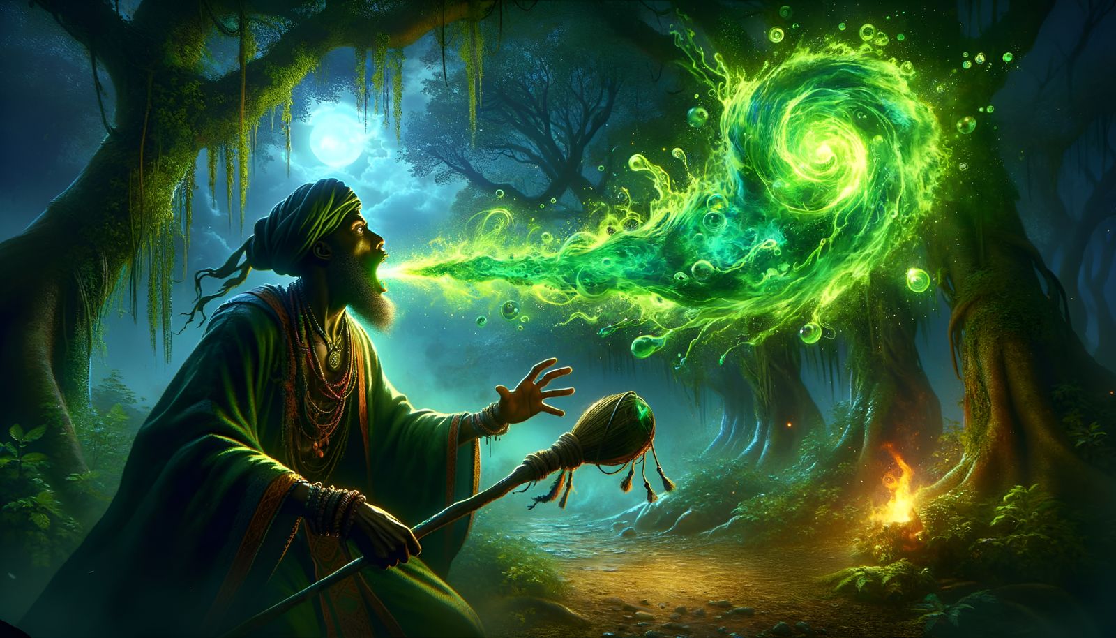 Acid Breath: A Potent Magic Spell