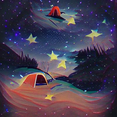 Camping Under the Stars in the Galaxy