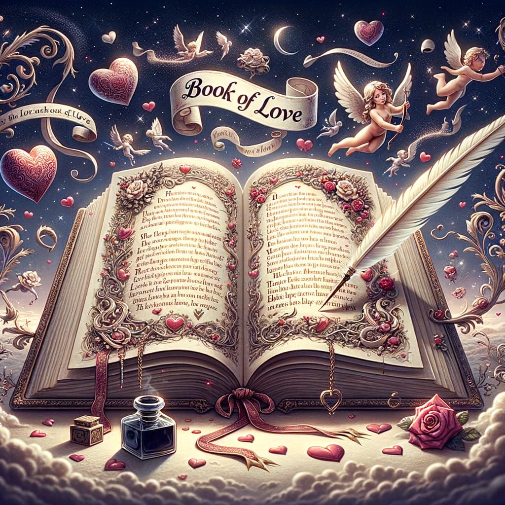 The Book of Love: Romantic Poetry & Symbols