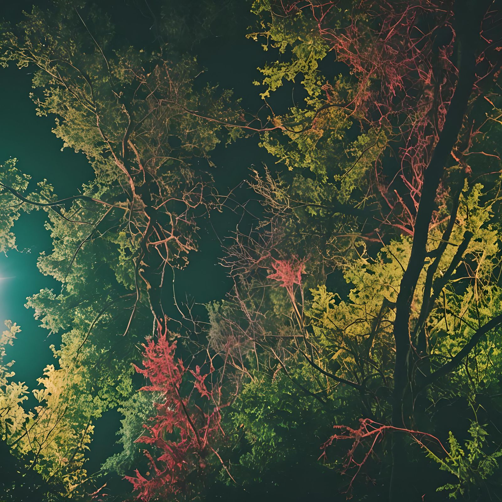 Abstract Willamette Dream in Cinematic Style