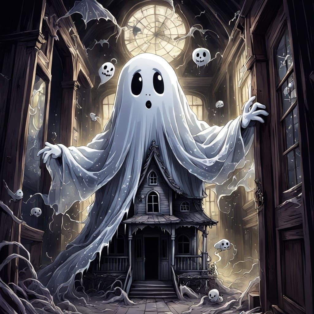Casper in a Haunted Mansion