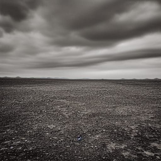 Desolate wasteland