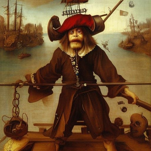 pirate walking the plank