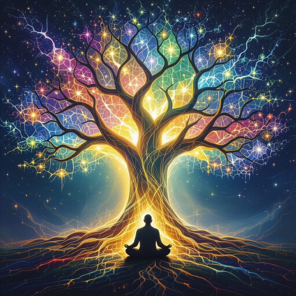 Radiant Tree of Life Astral Matrix