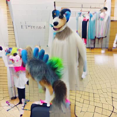 Detailed Animal Fursuit Costume
