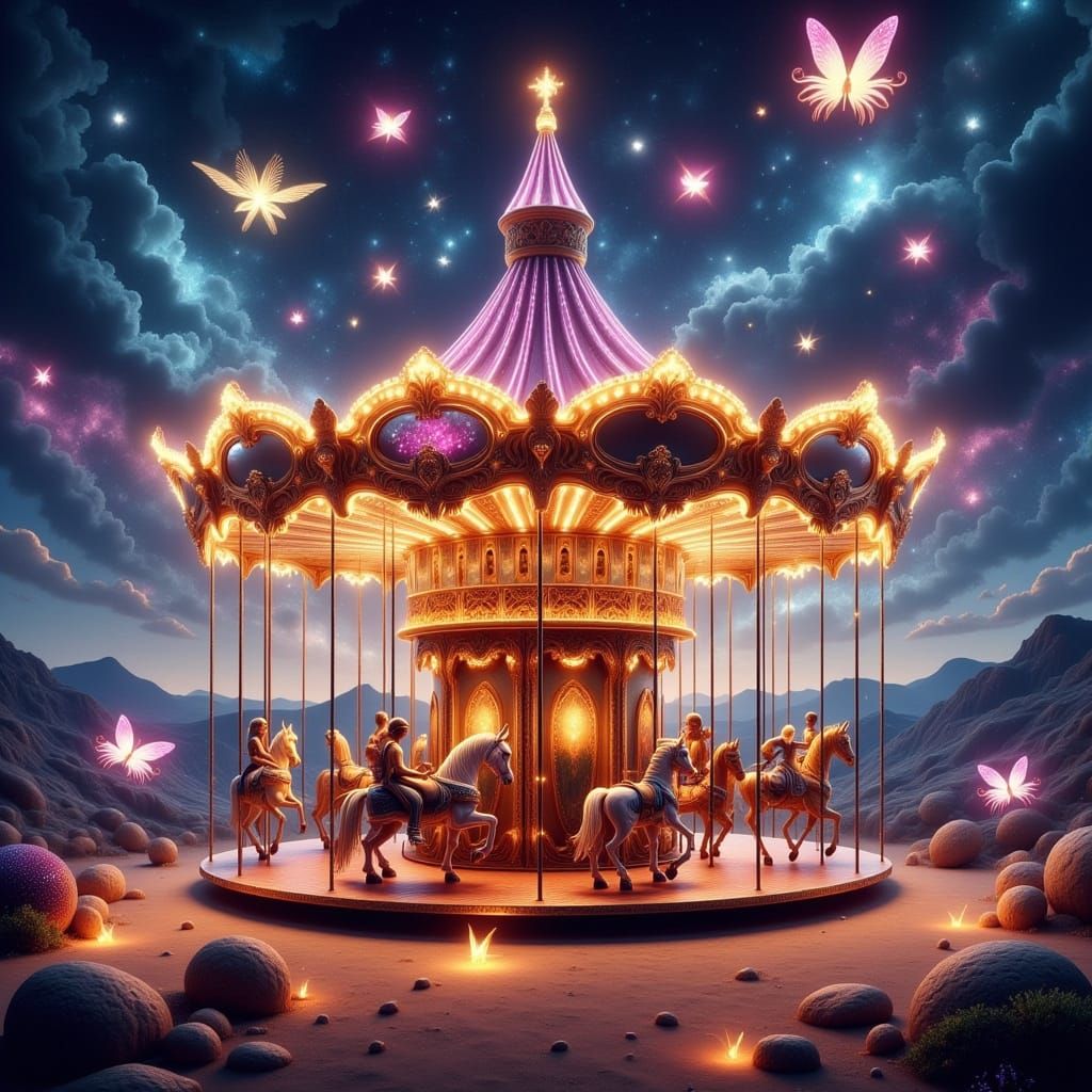 Life is a carousel. It goes up and down. All you have to do is just stay on. - Pharrell Williams