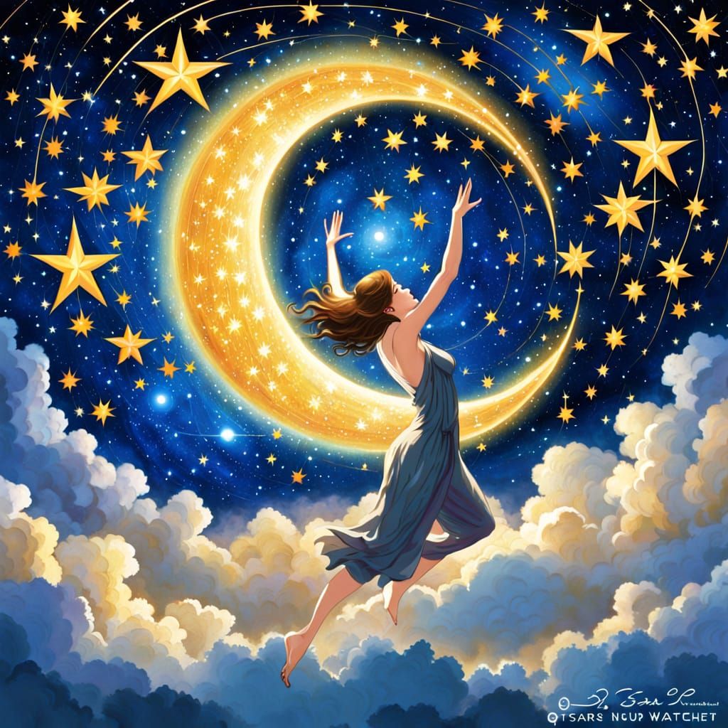 Cosmic Grace Awaits in a Stellar Moment