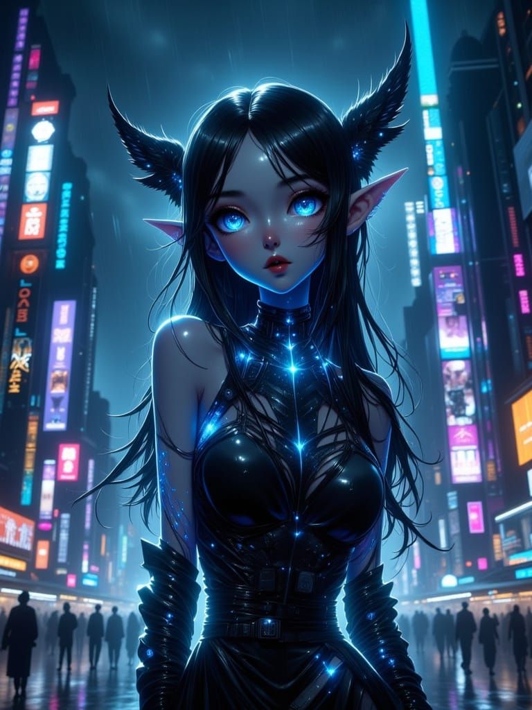 cyberpunk elf