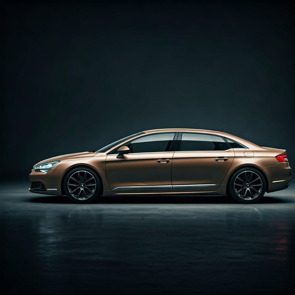 Sleek Citroën C5 Mc Laren Sedan Concept with Cinematic Aura