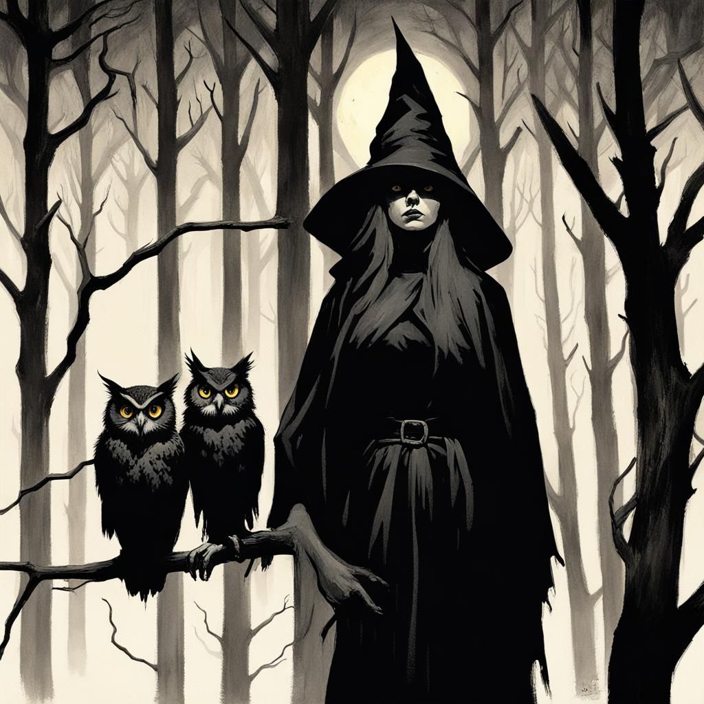Witches' Brew: A Sinister Night in Haunted Forest